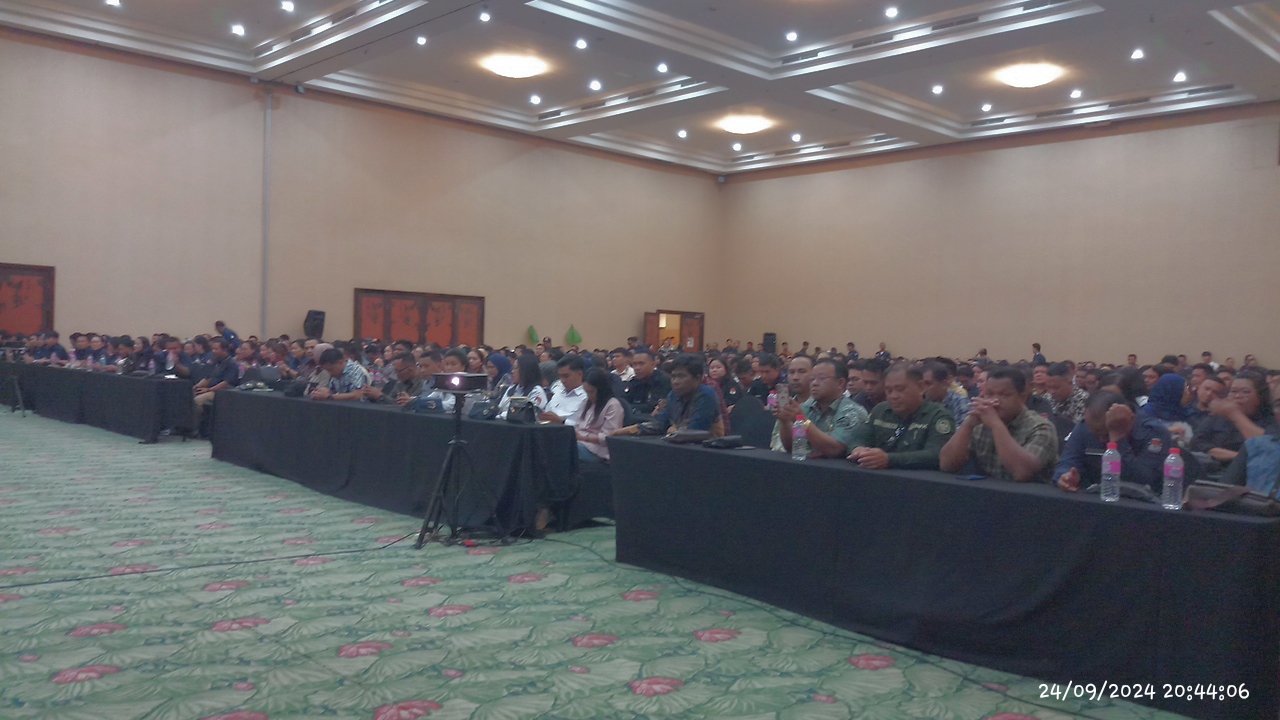 Suasana Rakor Penguatan SDM Serta Sosialisasi Kampanye Damai 