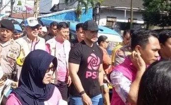 Kaesang Minta Masyarakat Airmadidi Coblos YSK-Viktori Nomor Urut 1