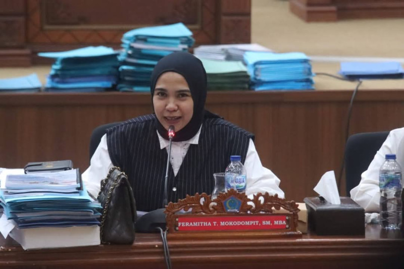 Pembahasan LKPJ Bersama Dinas Pertanian, Mokodompit Sentil Ketersediaan Pupuk di BMR