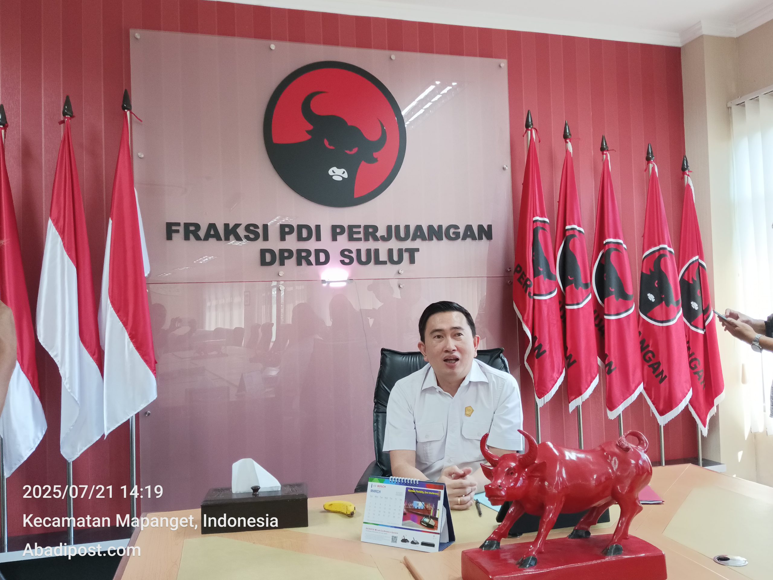 RW: PDIP Tetap Jaga Konsisten Dukung Pemerintahan