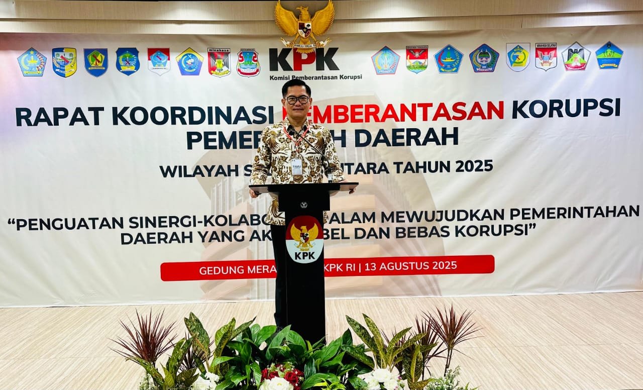 Bupati Minut Hadiri Rakor KPK RI, Berikut Yang Disampaikan Bupati