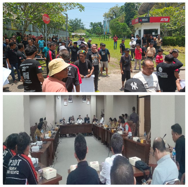 RDP Lintas Komisi Bersama Aliansi Dump Truck Hasilkan 7 Rekomendasi DPRD Sulut