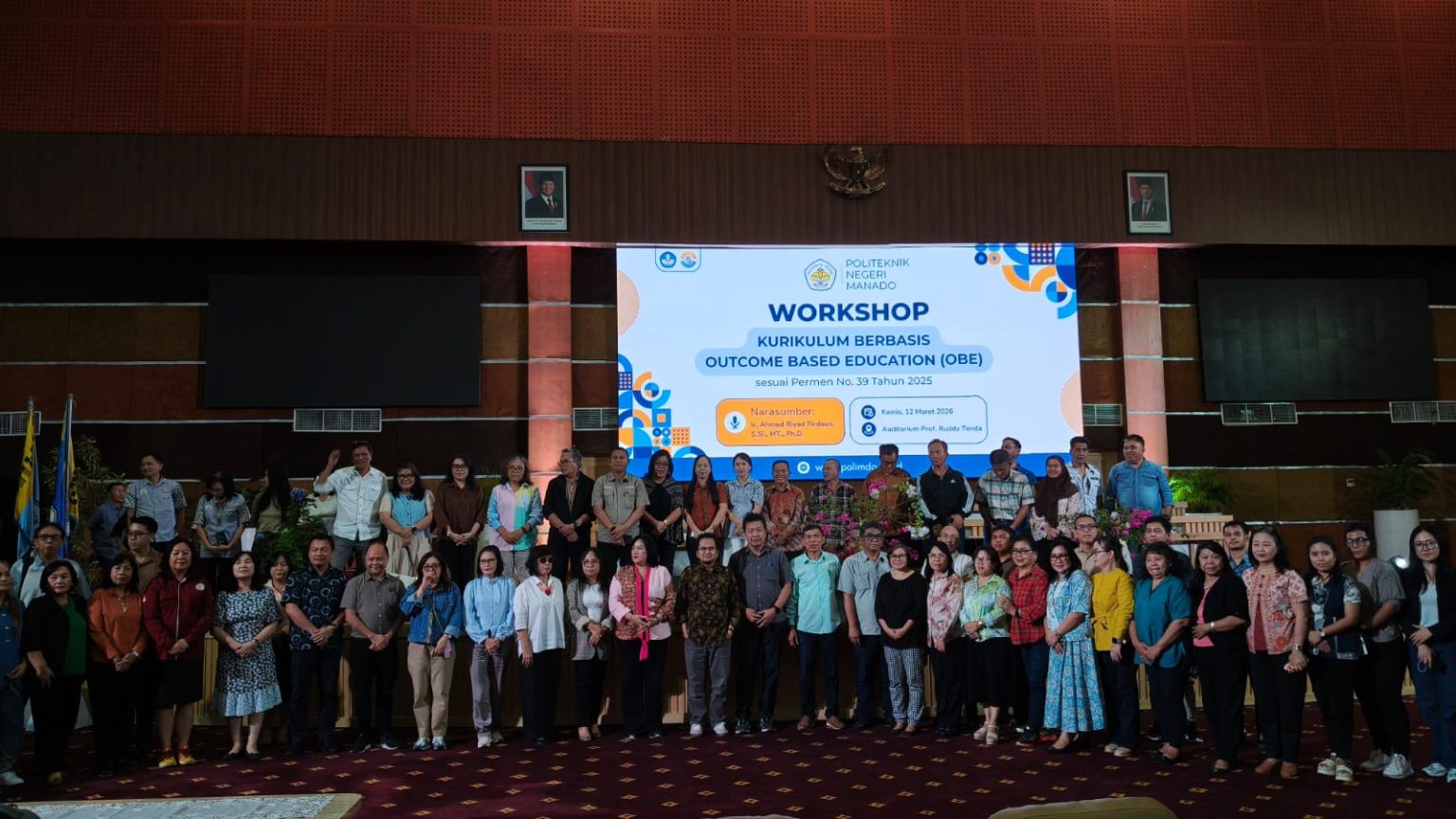 Polimdo Matangkan Kurikulum Berbasis OBE, Dosen Dibekali Workshop Akademik