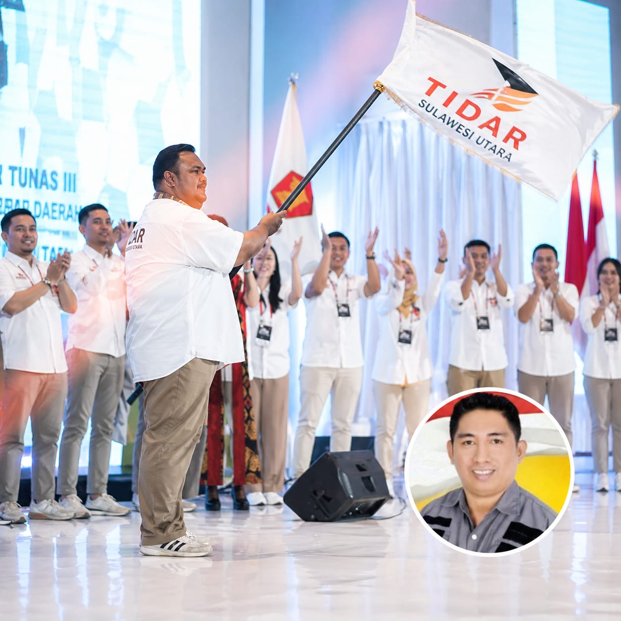 Standius Bara Prima Pimpin PD TIDAR Sulut 2026–2031, Hendra Jacob: Bawa Spirit Baru untuk Daerah