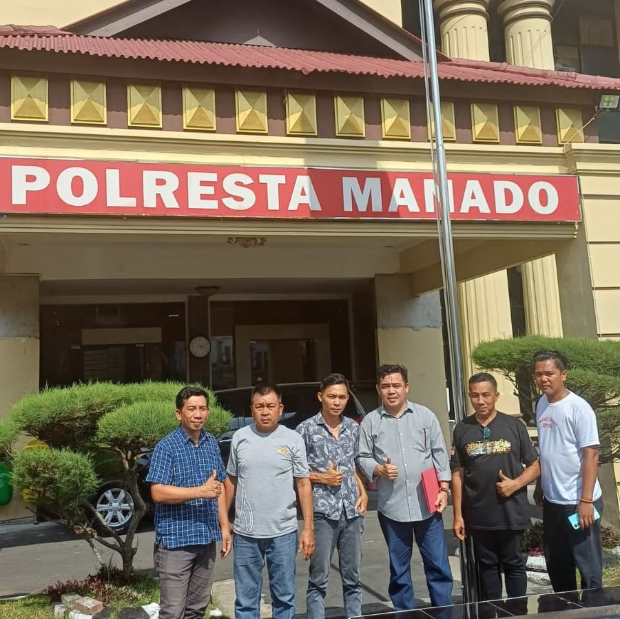 ‎Lawan Balik! Masyarakat Koha Raya Resmi Laporkan Pengembang ‘Agotey Coffee’ ke Polresta Manado  ‎