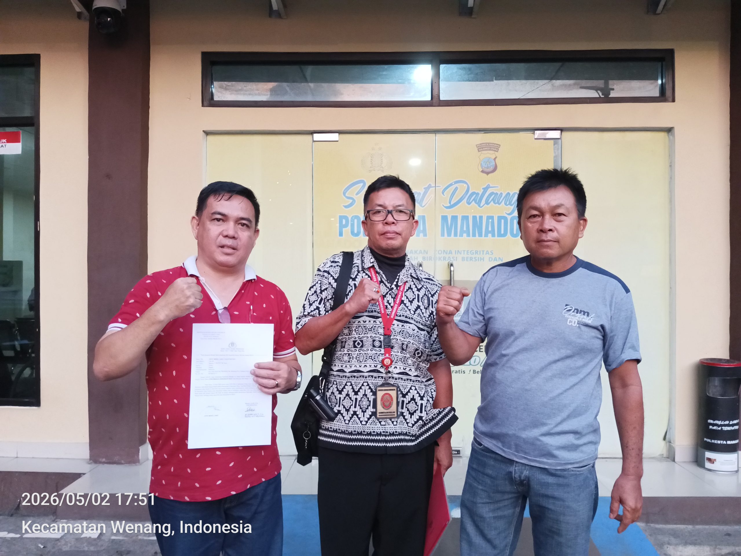 Buntut Investigasi Pencemaran Air di Koha, Dua Warga Penuhi Panggilan Polresta Manado